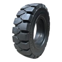 LLANTA SÓLIDA 18X7-8 4.33 TP301 TRACCIÓN NEGRA TOPOWER