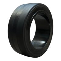 LLANTA SÓLIDA 14X4 1/2 X8 LISA NEGRA TOPOWER