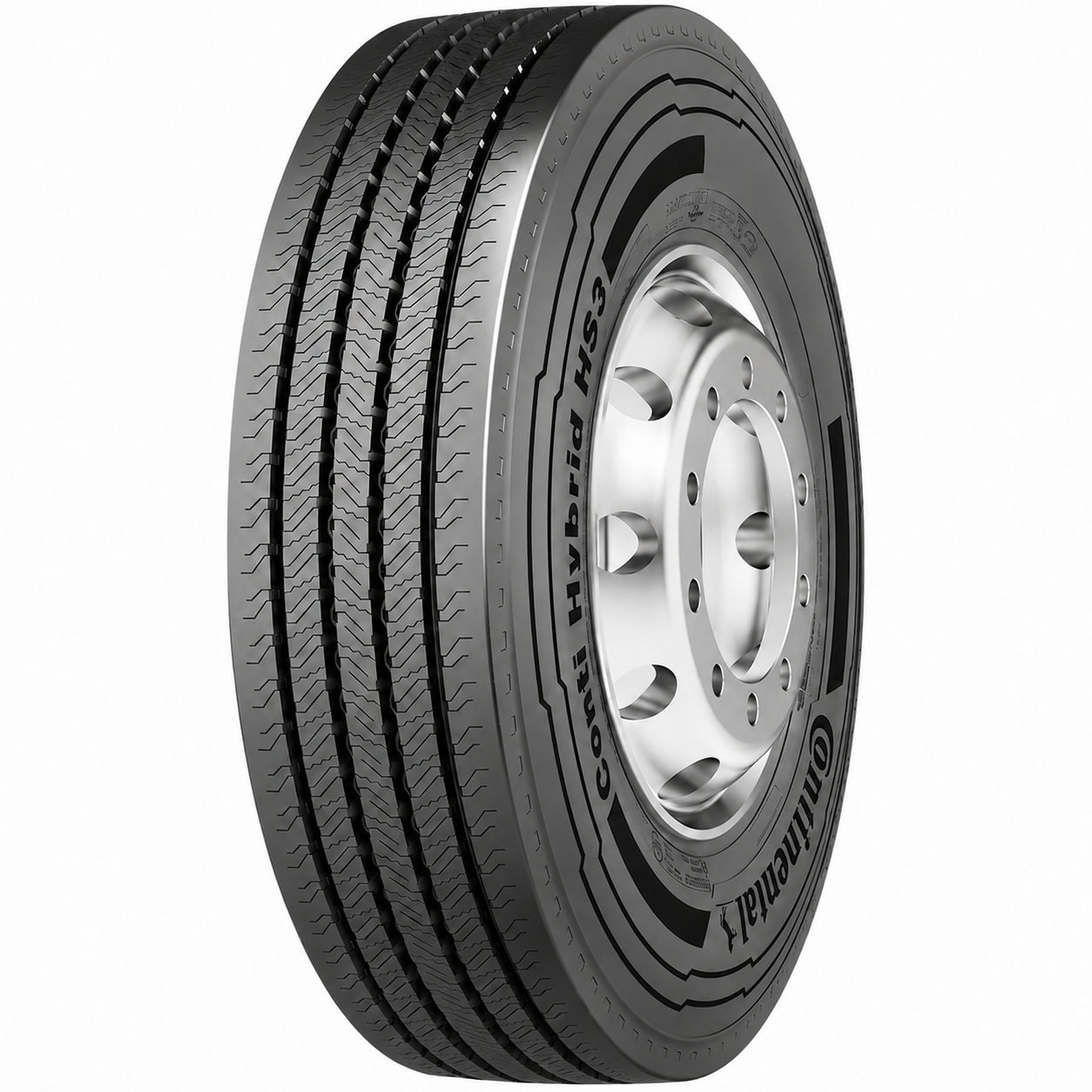 LLANTA NEUMÁTICA 225/70R19.5 128/126N G CONTI HYBRID HS3 NEGRA CON RIN CONTINENTAL