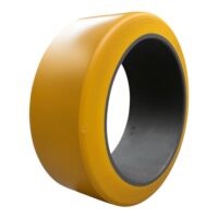 Photoroom_20250818_095437 LLANTA 13X5 1/2X9 1/2 POLY AMARILLA SUPERIOR