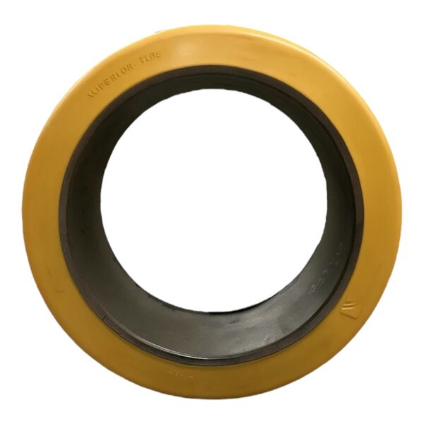 Photoroom_20250818_101927 LLANTA 13X5 1/2X9 1/2 POLY AMARILLA SUPERIOR