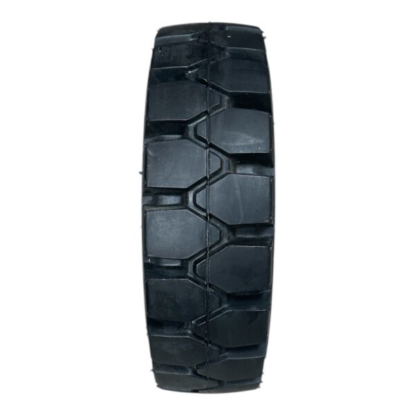 LLANTA SÓLIDA 27X10-12/8.00 TP312 QUICK NEGRA TOPOWER