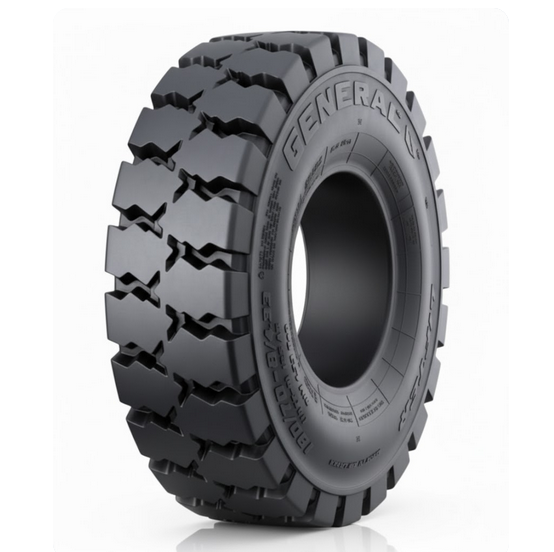 LLANTA SÓLIDA 200/50-10/6.50 TRACCIÓN NEGRA GENERAL LIFTER SIT