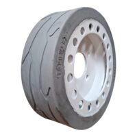 LLANTA 12X4 (200X8) NO MANCHANTE CON FRENO SKYJACK TOPOWER