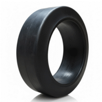 lisaaaaaaa LLANTA SÓLIDA 16X6X10 1/2 LISA NEGRA ASCENDO