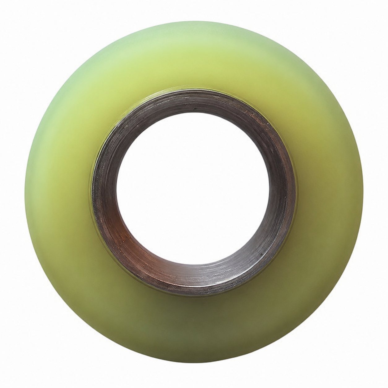 LLANTA 10X7X6 1/2 POLY VERDE TOPOWER