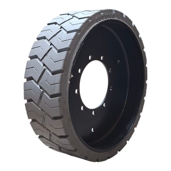 LLANTA 600X190 HAULOTTE HA12CJ (9 BIRLOS) FRONTAL/TRASERA CLEAN TOPOWER