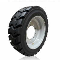 LLANTA RELLENA 240/55D17.5 TRACCIÓN NEGRA CON RIN TOPOWER