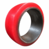 LLANTA 14X5X11 1/4 POLY ROJA TOPOWER